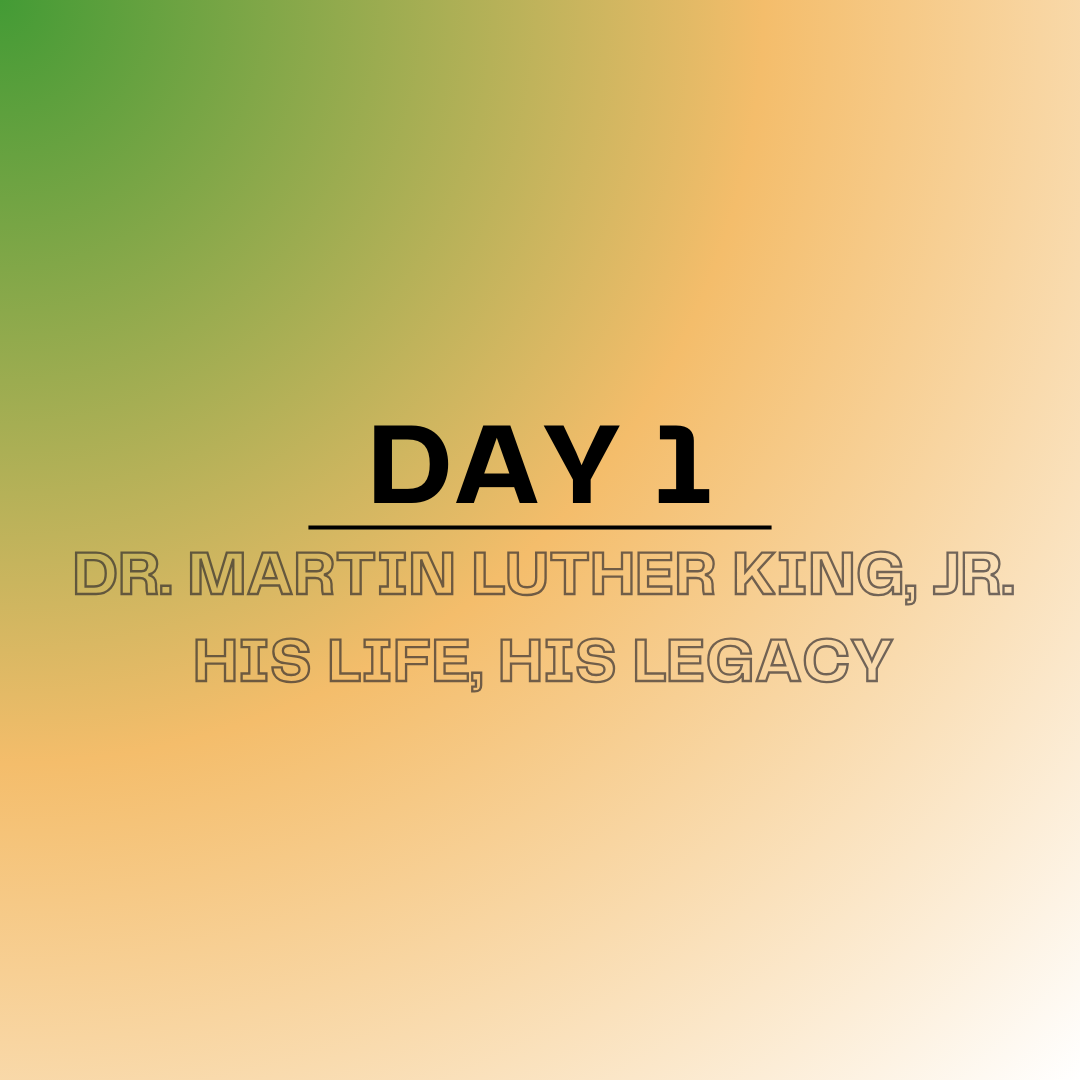 MLK Equity Challenge Day 1 Resources