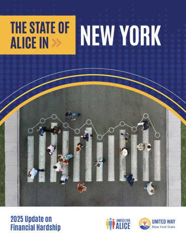 front cover of The State of ALICE in New York report